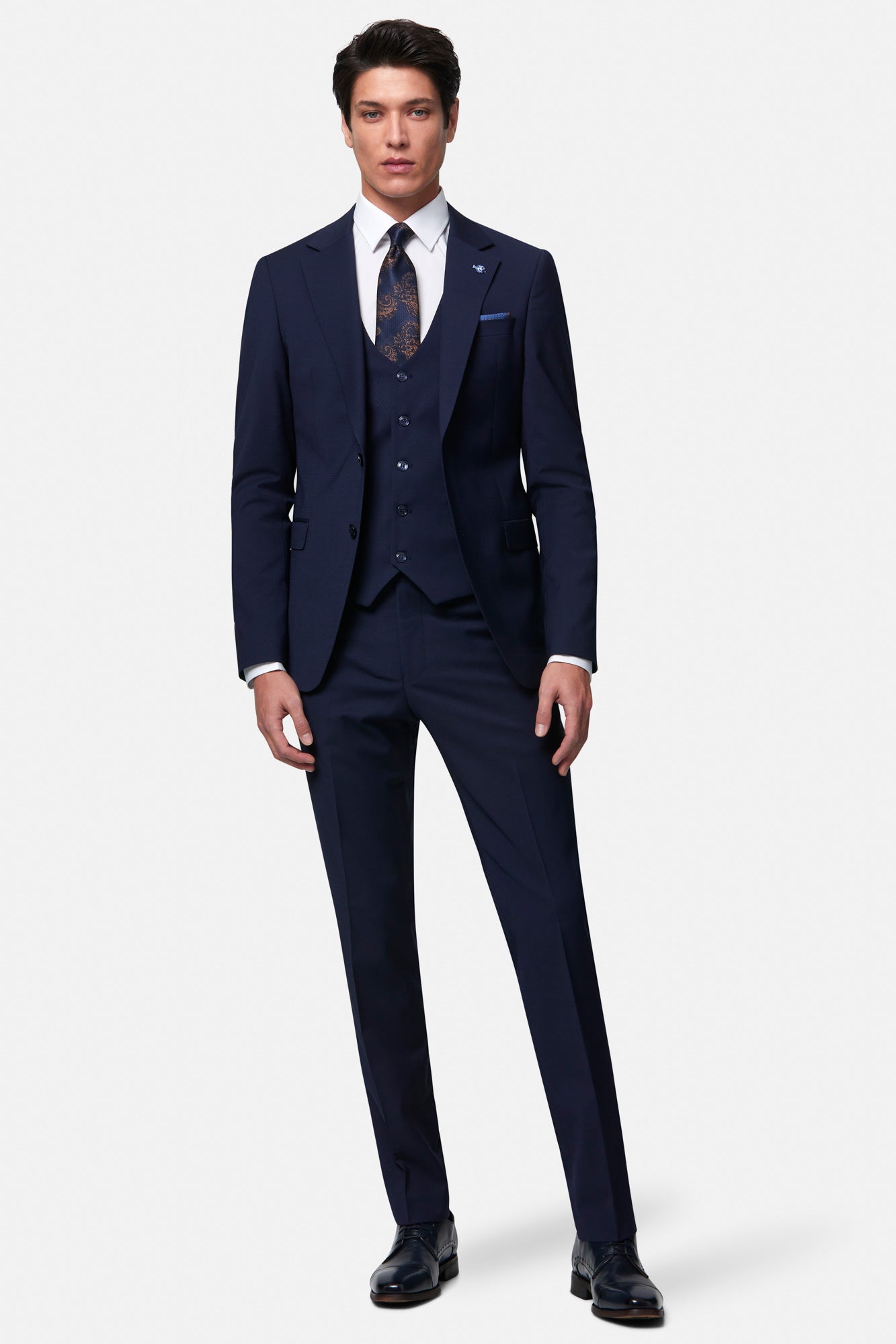 BENETTI Peter Ink Tapered Jacket INK back view
