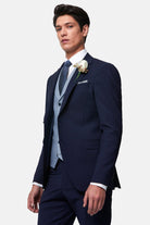 TRAVIS BENETTI Napoli Smoke Waistcoat SMOKE detail view