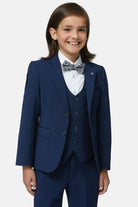 Benetti Boyswear Peter Petrol Boys Jacket Petrol front view