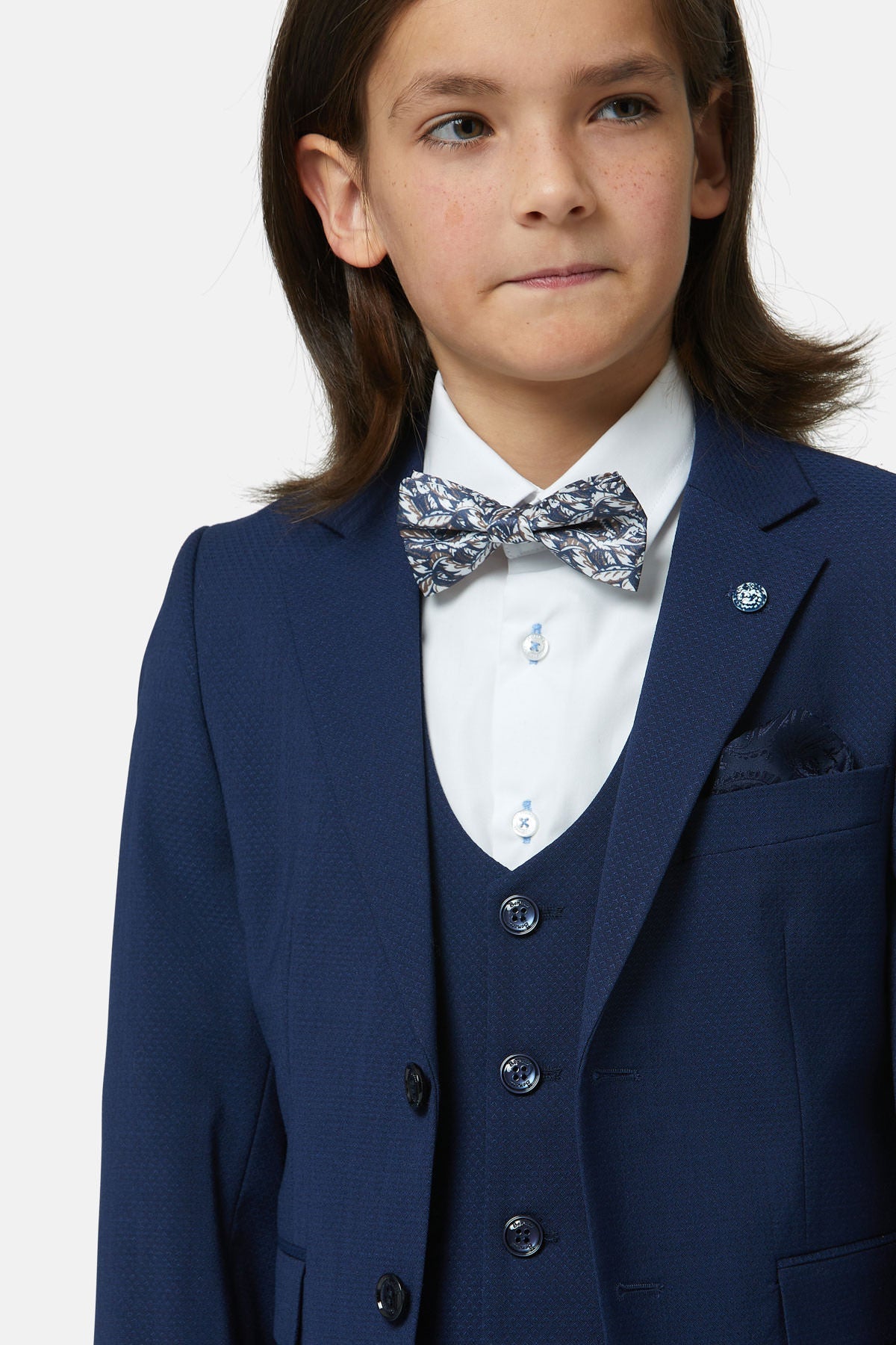 Benetti Boyswear Peter Petrol Boys Jacket Petrol detail view