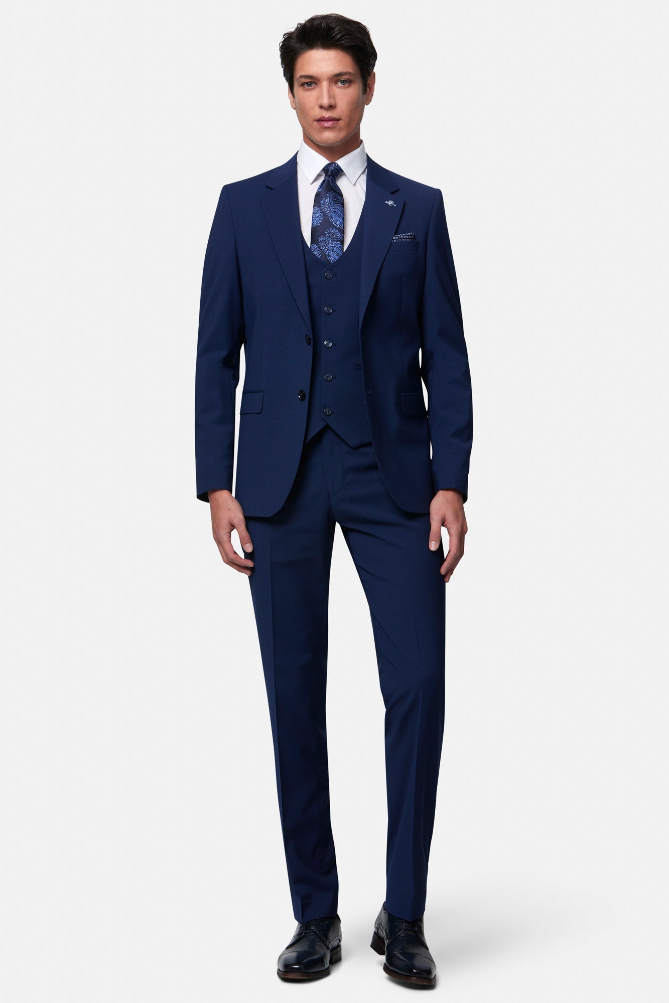 BENETTI Peter Petrol Tapered Fit Trousers PETROL detail view