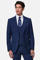 BENETTI Peter Petrol Tapered Waistcoat Petrol detail view