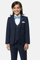 Benetti Boyswear Peter Ink Boys Waistcoat INK front view