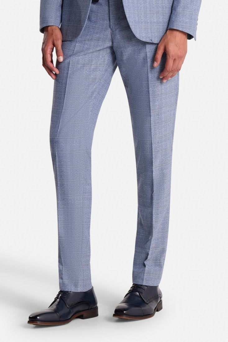 BENETTI Philip Blue Trousers Blue front view
