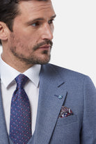 BENETTI Prague 3 Piece Blue Suit BLUE back view