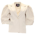 RANT & RAVE LADIES Raelynn Stone Blazer Stone back view