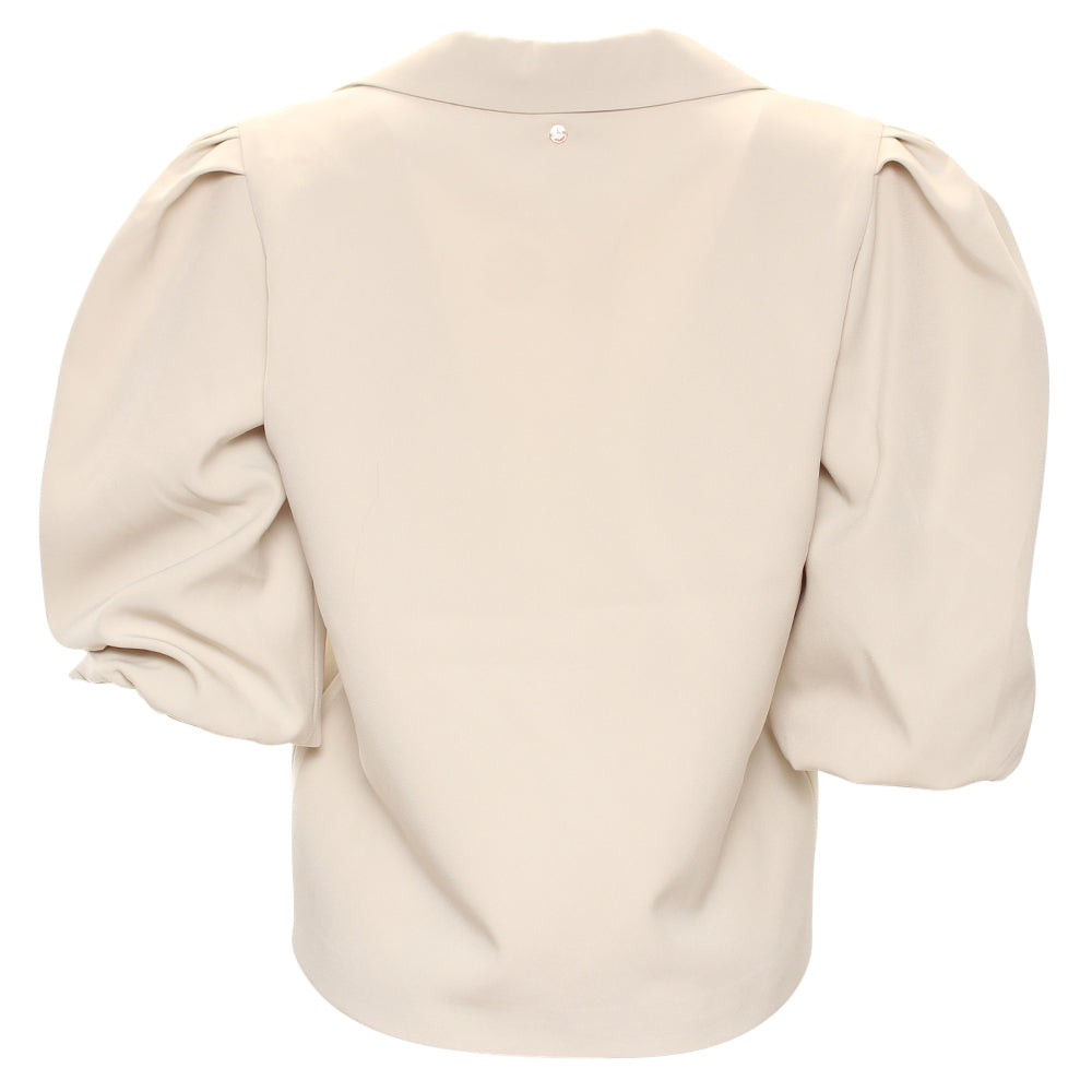 Ladies Raelynn Stone Blazer-Ghost Back View