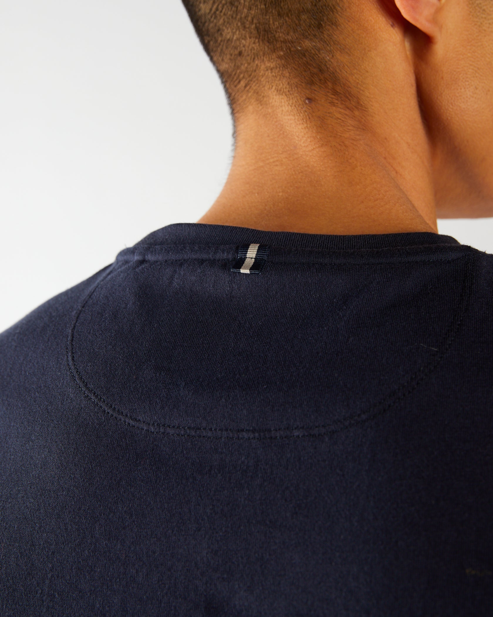 Men's Raul Tee - Salute Navy-Back View