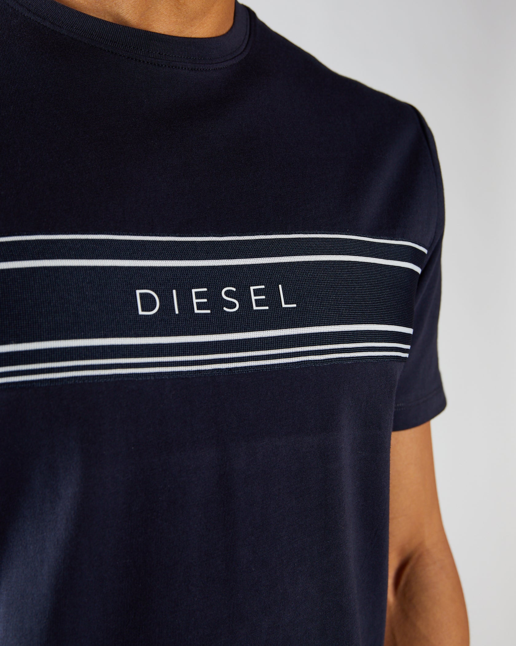 Men's Raul Tee - Salute Navy-Logo View