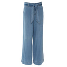RANT & RAVE LADIES Romelle Wide Leg Ice Blue Jean Ice Blue back view