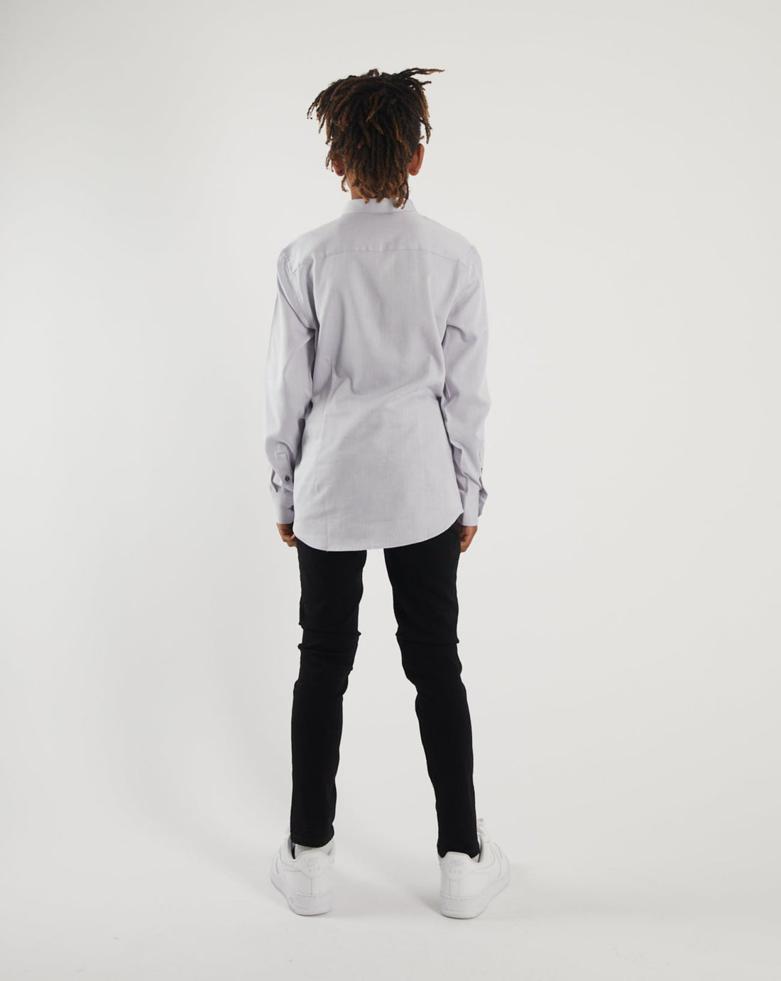 DIESEL KIDS Ryan Boys Grey Pattern Shirt Grey detail view