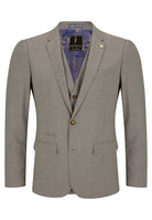 6TH SENSE Regal Cashmere 3 Piece Suit CASHMERE front view