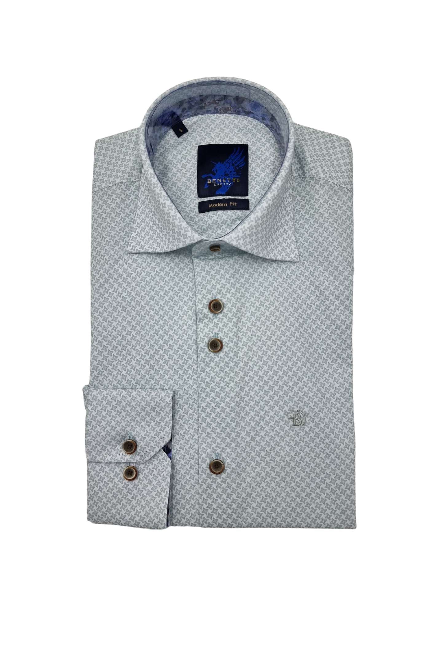 Men's Julius Mint Shirt-Front View