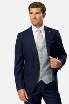 BENETTI Lucas Tapered Sage Waistcoat Sage front view