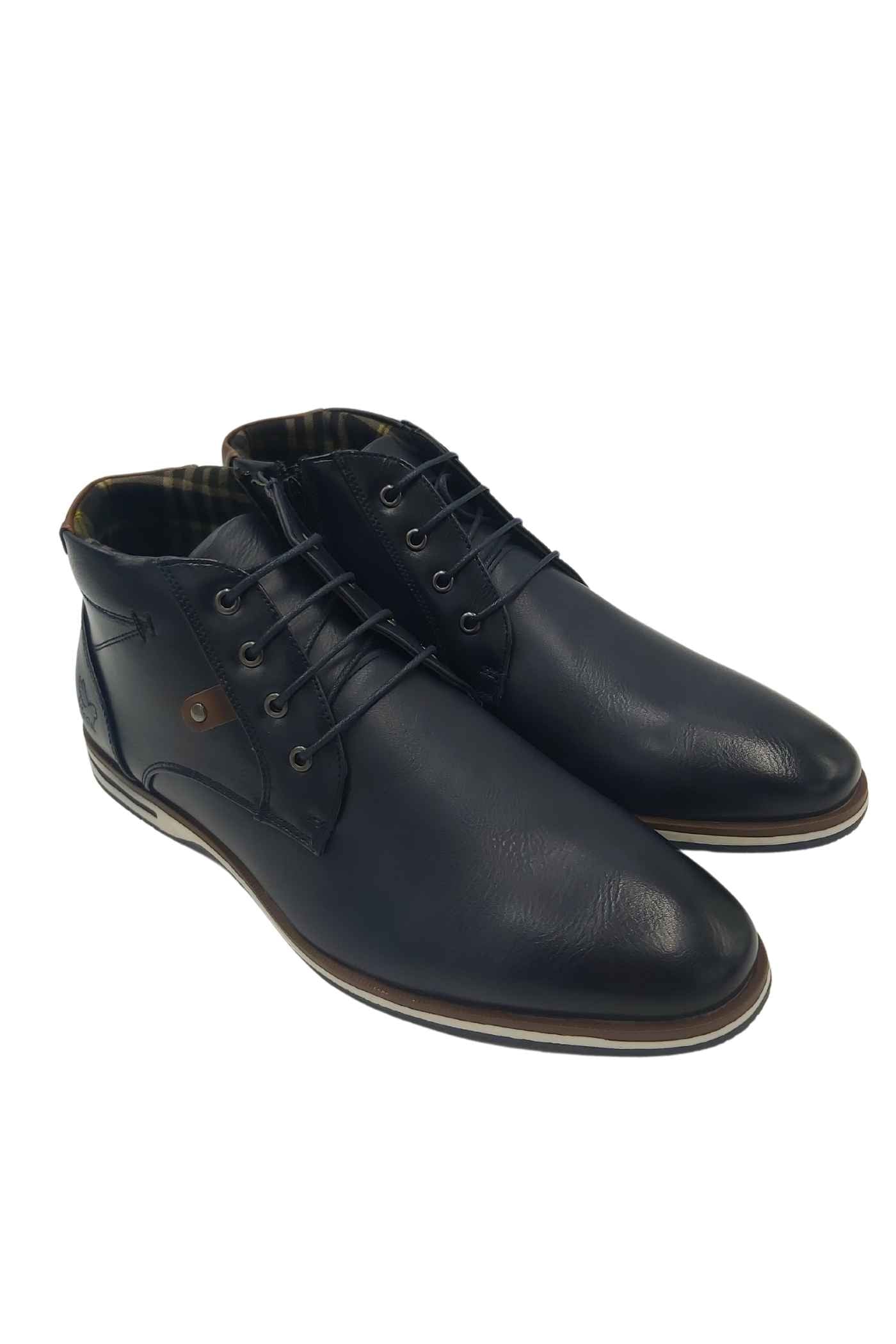 Men's Moscow Midnight Blue Marcozzi Boot-Side/Front View