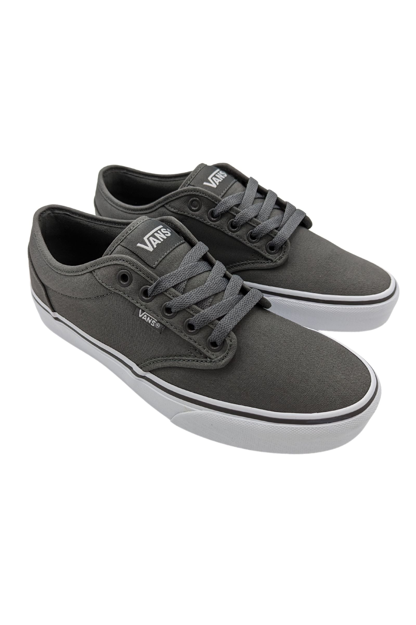 Men's MN Atwood (Canvas) Pewter Sneaker-Side View