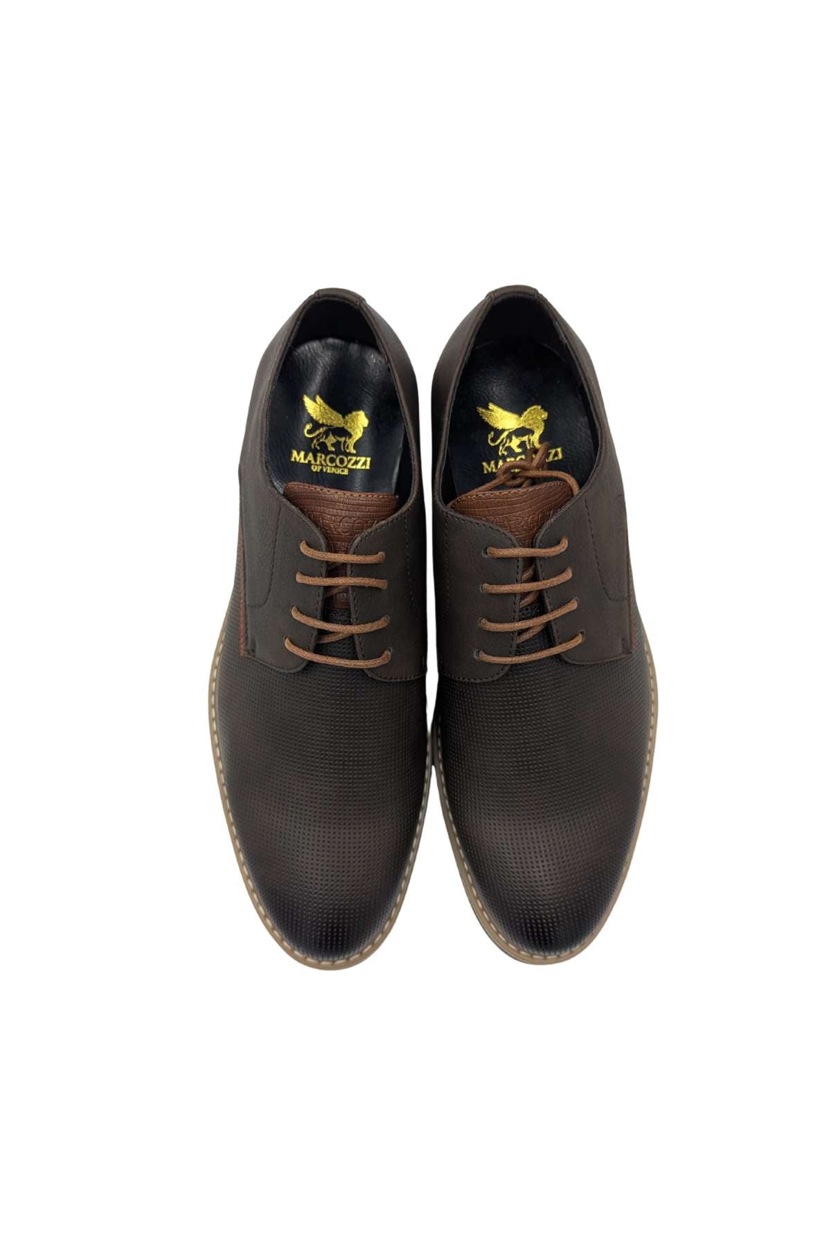 Men's Varna Espresso Shoes-Top View