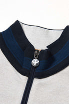 6TH SENSE Quinn Silver 1/4 Zip Silver detail view