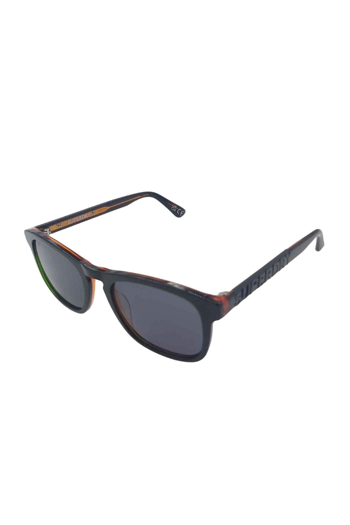 SDR Traveller Sunglasses-Dark Green / Smoke-Side View