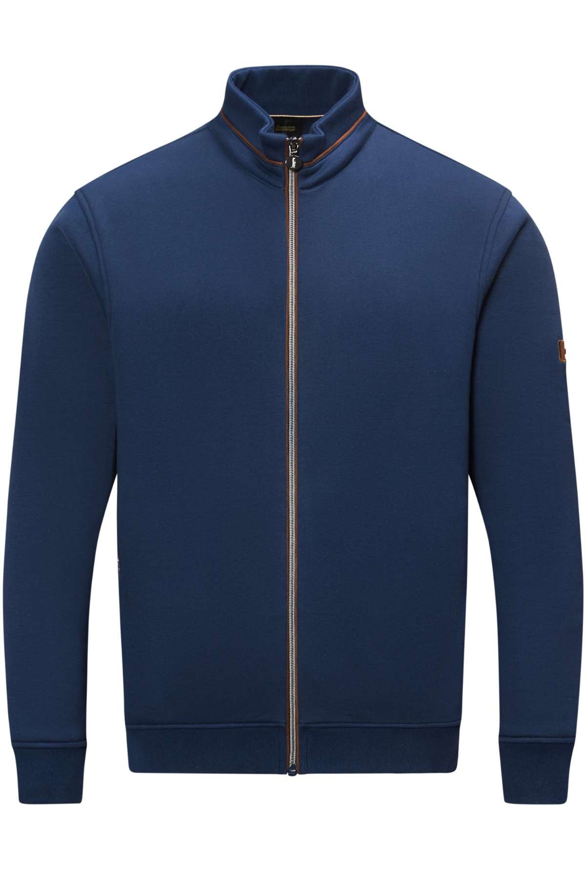 Men's Everest Hybrid Dress Blue Jacket-Front View