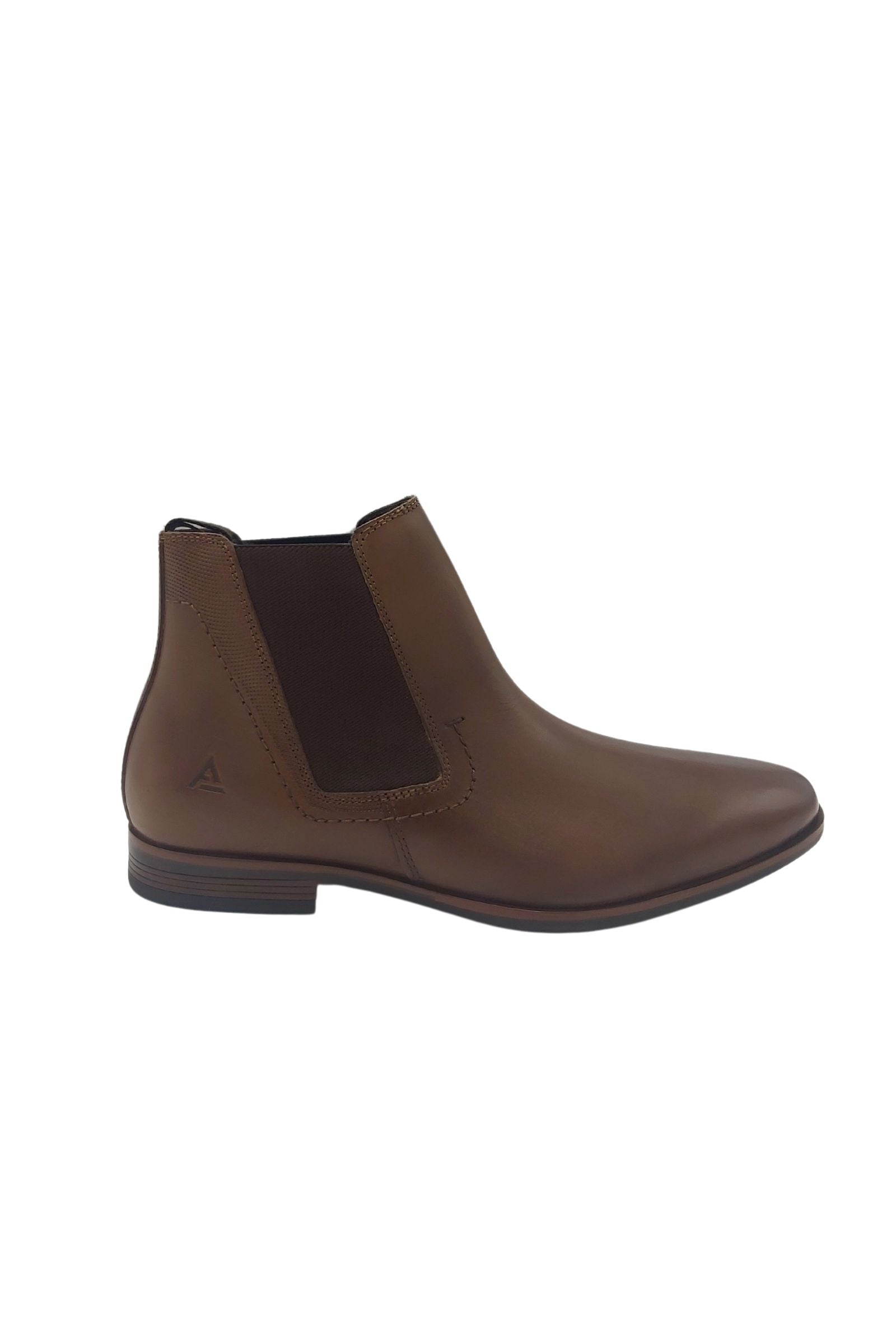 Park & 1st Astoria Cognac Boot Cognac model front view