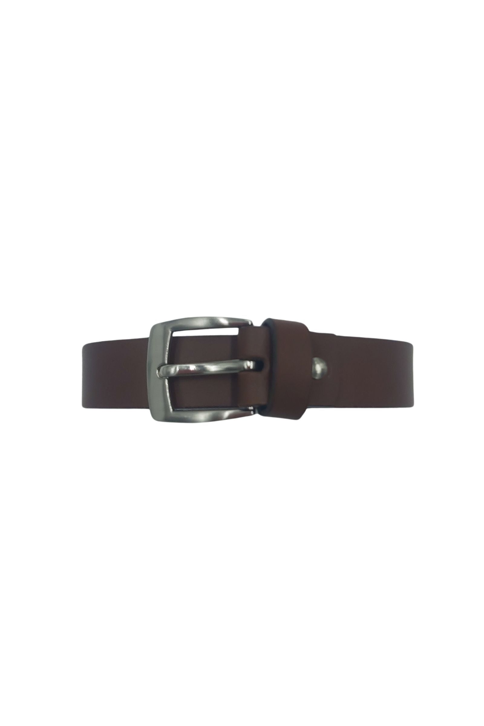 Boys Belt - Brown-Front View