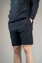 Supreme Being Tecnica Shorts Black Black front view