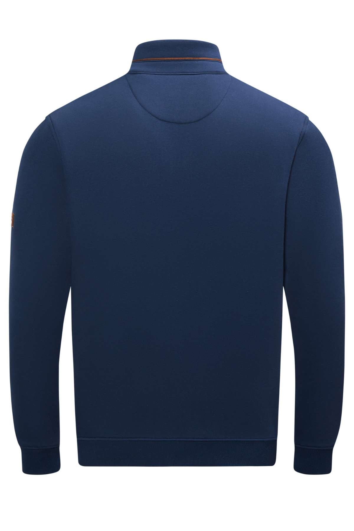 Men's Everest Hybrid Dress Blue Jacket-Back View