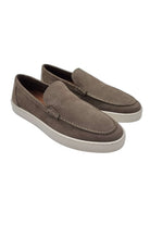 Dubarry Sand Slip On Pebble Shoe Pebble front view