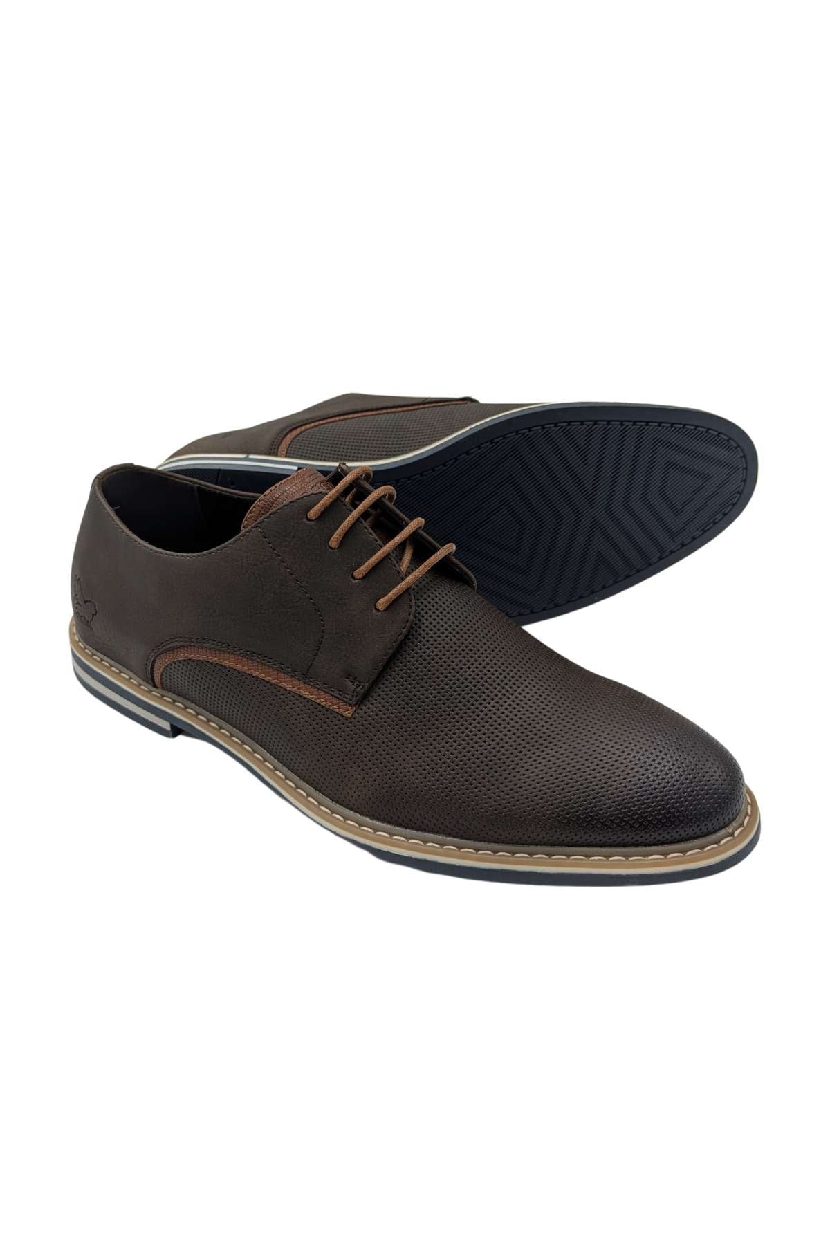 Men's Varna Espresso Shoes-Sole View