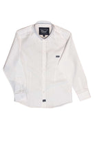 DIESEL KIDS Phil White Oxford Shirt White front view