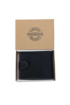 GILT EDGE Button Wallet - Black BLACK side view