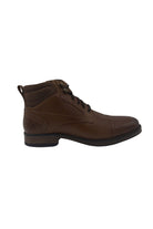 Park & 1st Jackson Brown Boot Brown model front view