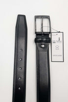6TH SENSE Formal Black Belt BLACK front view