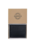 GILT EDGE Vintage Look Black Wallet BLACK detail view