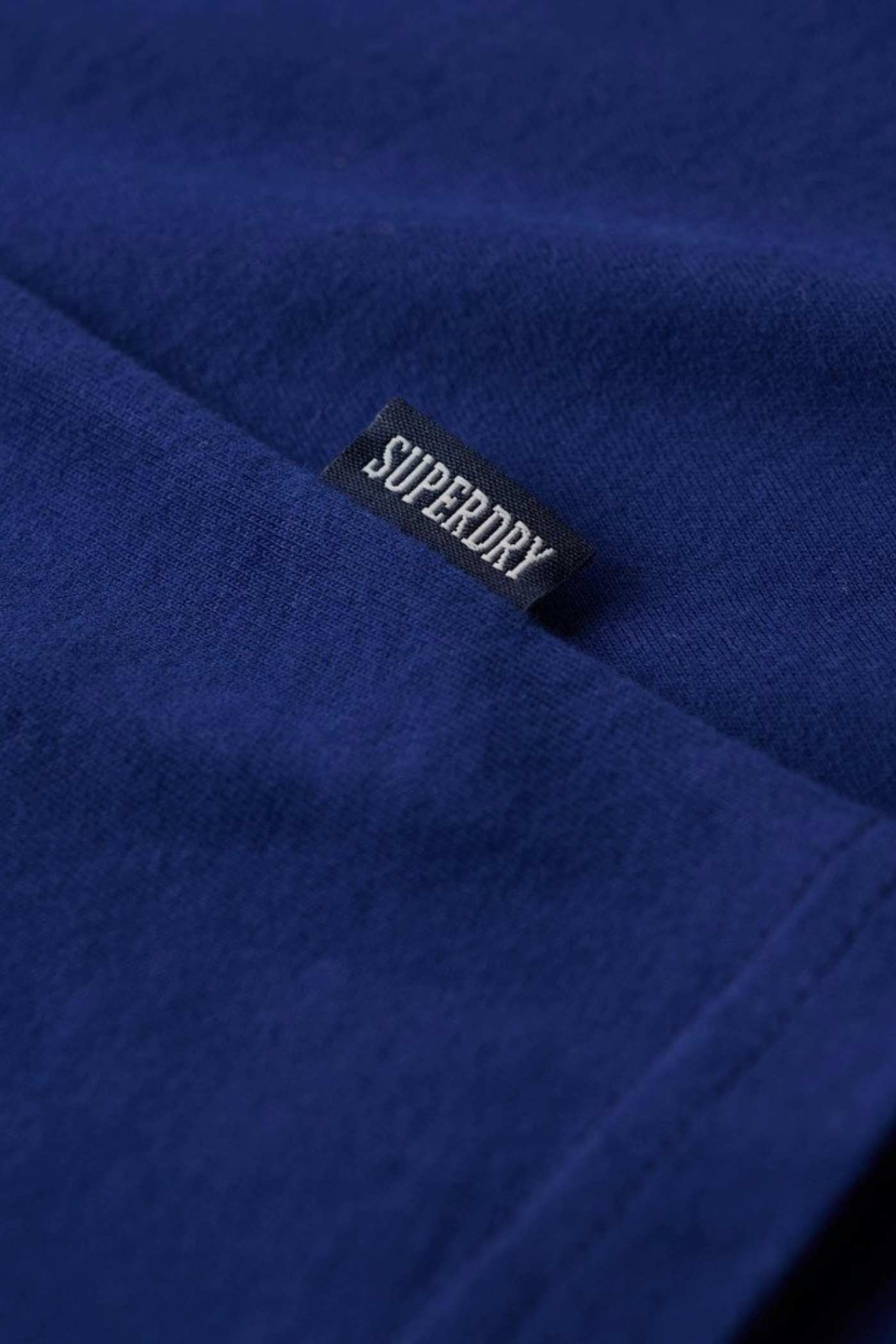 SUPERDRY Essential Logo Emb Tee-Supermarine Navy Supermarine Navy side view