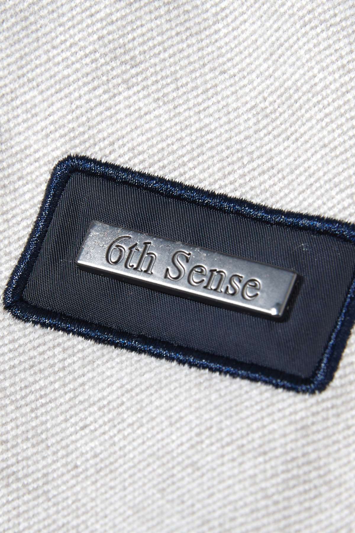 Men's Quinn Silver 1/4 Zip-Logo View