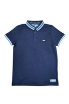 DIESEL KIDS Aron Navy Polo Navy front view