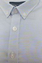 DIESEL KIDS Ryan Boys White Pattern Shirt White model front view