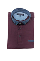 Advise Advise Burgundy Polo Burgundy front view