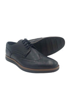 Park & 1st Greenpoint Lace Shoe - Marine Marine back view