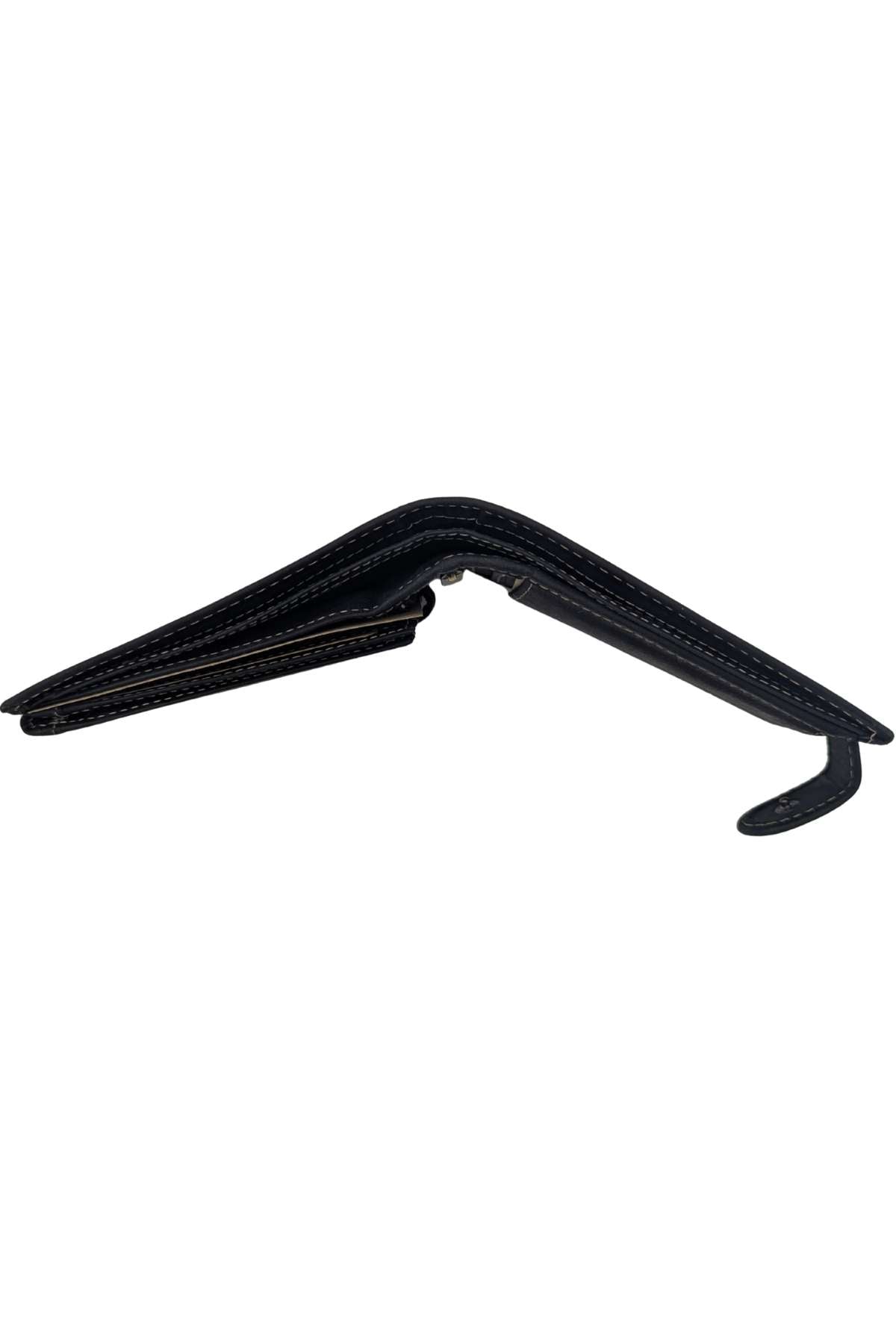 Button Wallet - Black-Top View