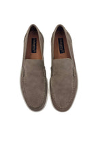 Dubarry Sand Slip On Pebble Shoe Pebble back view