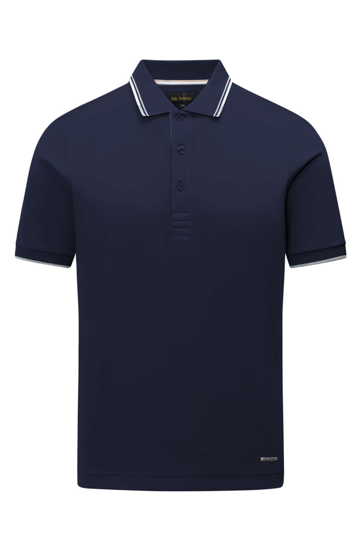 Men's Astonish Sky Captain Polo-Front View