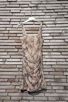 Tally Weijl Ruched Mini Dress multi model front view