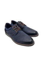 6TH SENSE Dolphman Lace Up Navy Shoe Navy front view