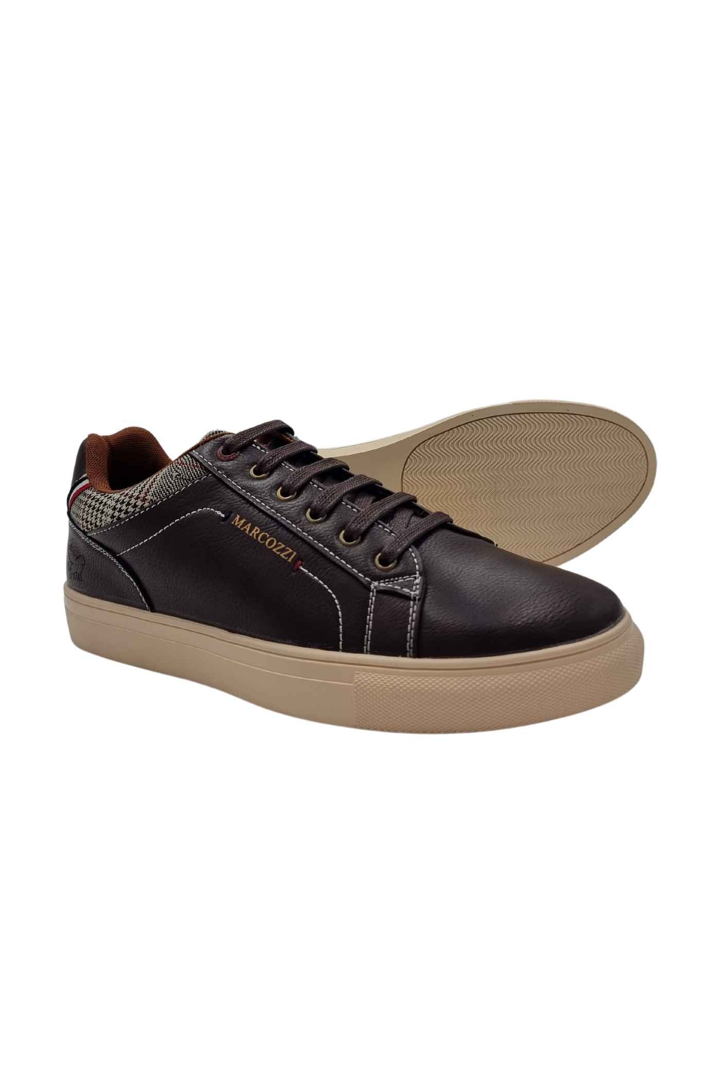 Men's Bolzano Oak Trainer-Sole View