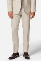 BENETTI Albert Stone Trousers Stone front view