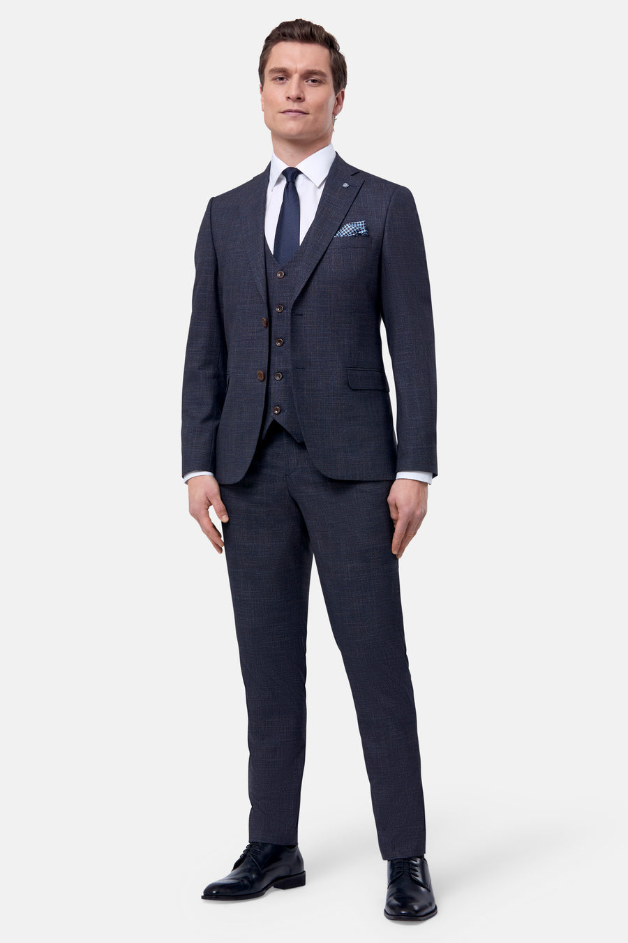 Ross 3 Piece Brown Suit – Spirit Clothing