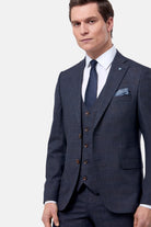 BENETTI Ross 3 Piece Brown Suit BROWN back view